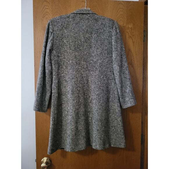J Percy for Marvin Richards Made in USA Vintage Wool Coat Grey Classic Preppy 6 - Picture 2 of 5